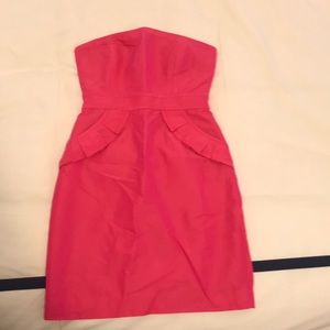 J.Crew Pink Strapless Dress